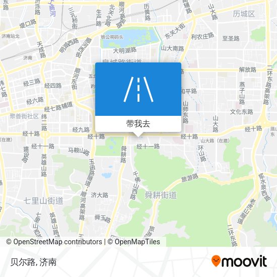 贝尔路地图