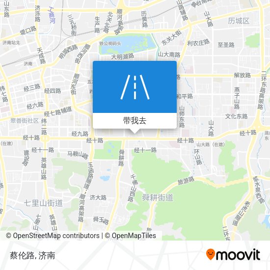蔡伦路地图