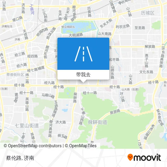 蔡伦路地图