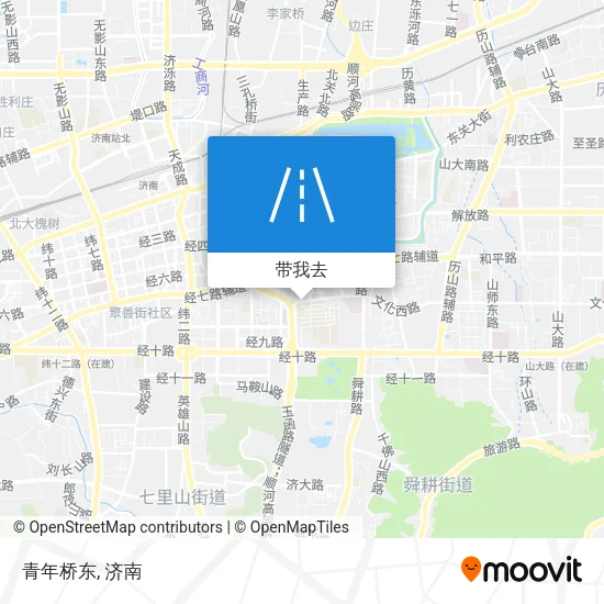 青年桥东地图