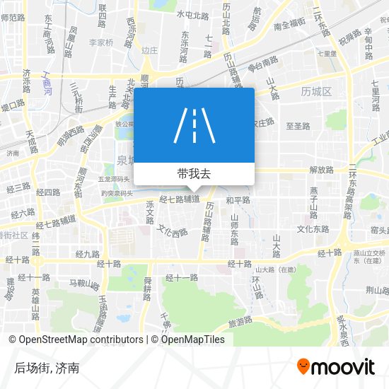后场街地图