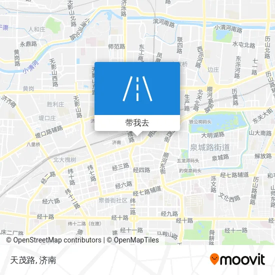 天茂路地图