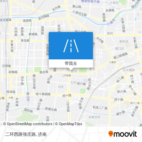 二环西路张庄路地图