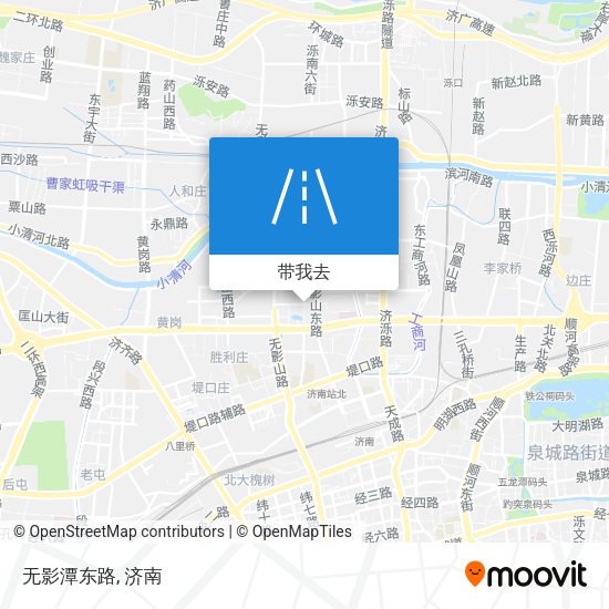 无影潭东路地图