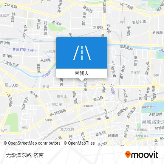 无影潭东路地图