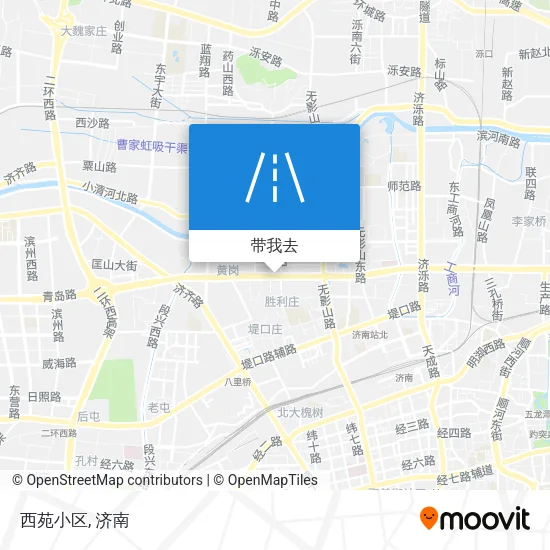 西苑小区地图