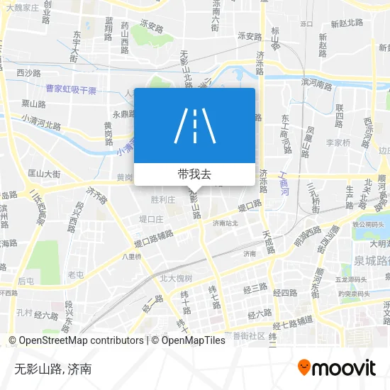 无影山路地图