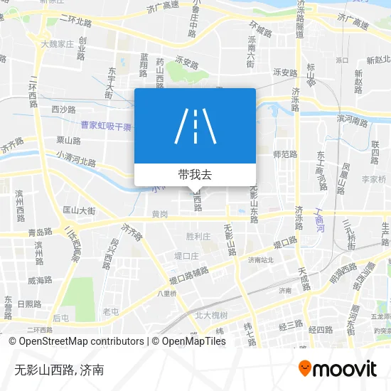 无影山西路地图
