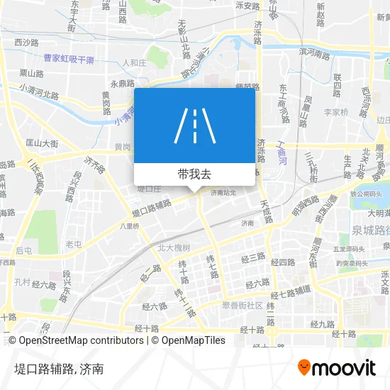 堤口路辅路地图