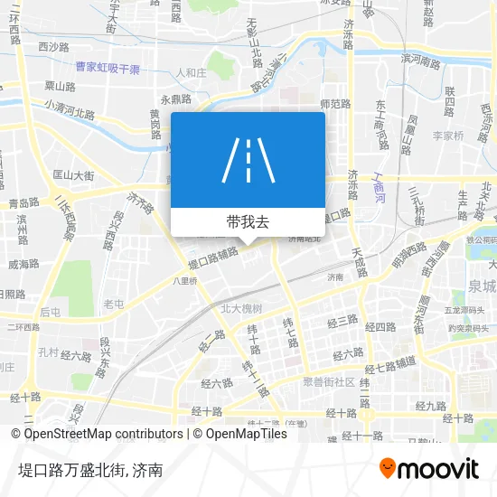 堤口路万盛北街地图