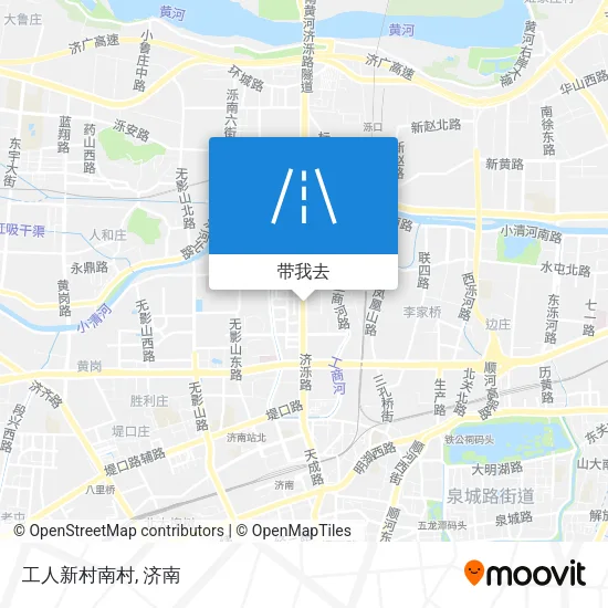 工人新村南村地图