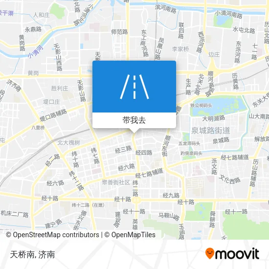天桥南地图