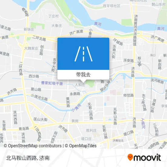 北马鞍山西路地图