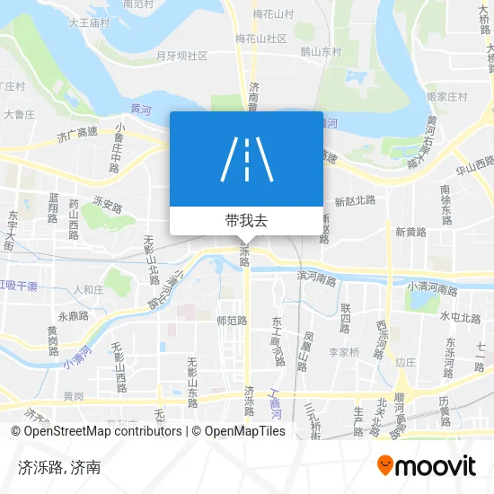 济泺路地图