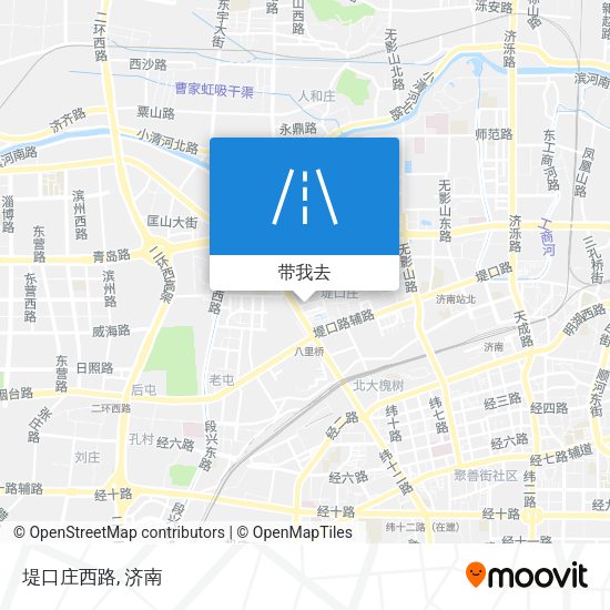 堤口庄西路地图