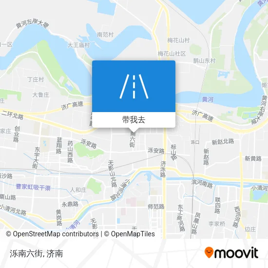 泺南六街地图