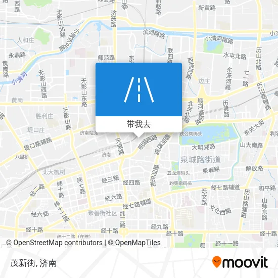 茂新街地图
