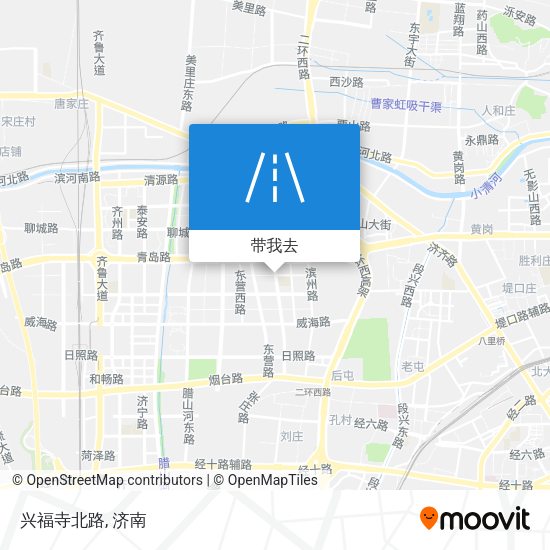 兴福寺北路地图