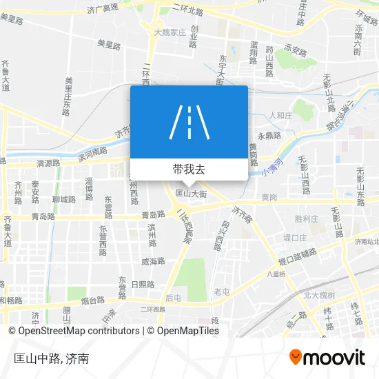 匡山中路地图