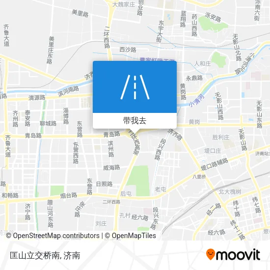 匡山立交桥南地图