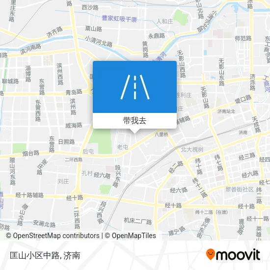 匡山小区中路地图