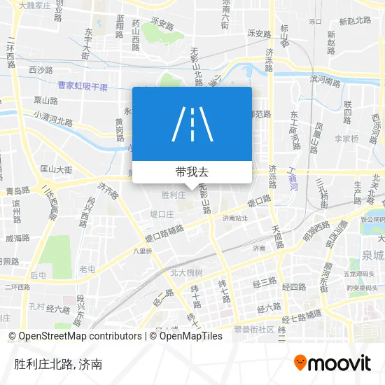 胜利庄北路地图