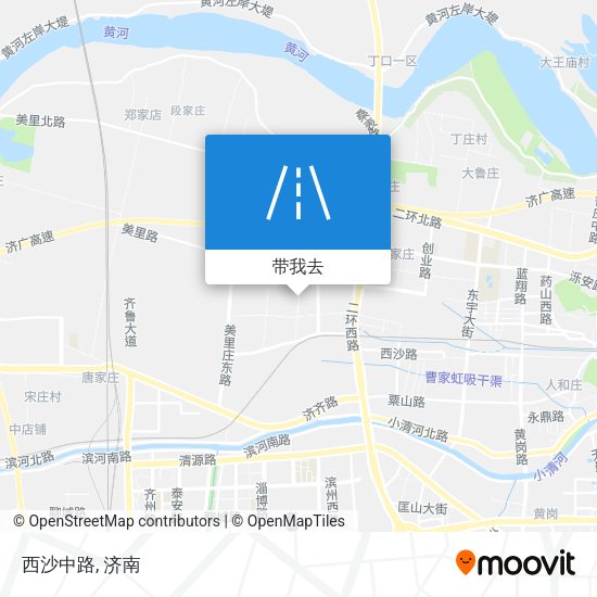 西沙中路地图