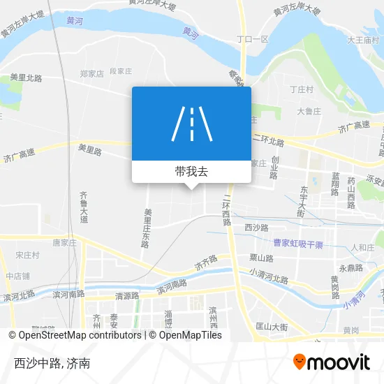 西沙中路地图