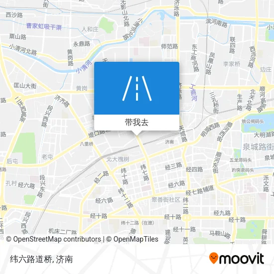 纬六路道桥地图