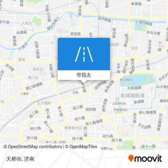 天桥街地图