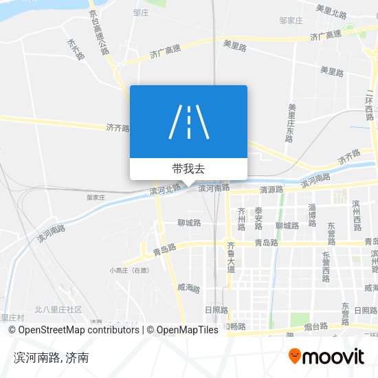 滨河南路地图