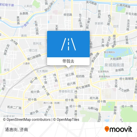 通惠街地图