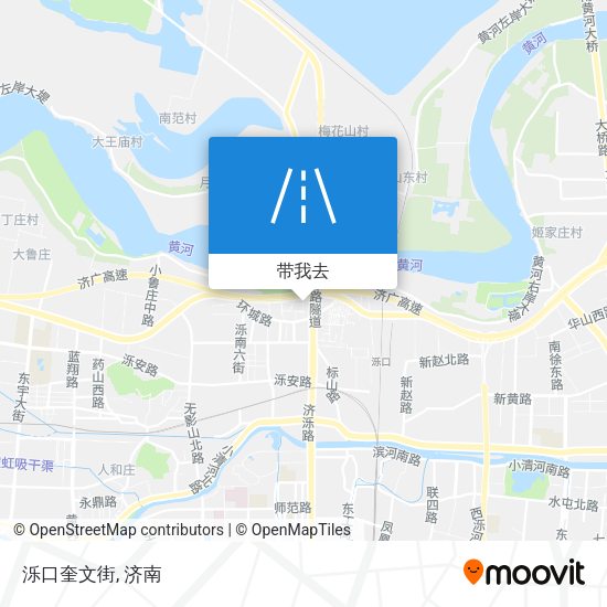 泺口奎文街地图