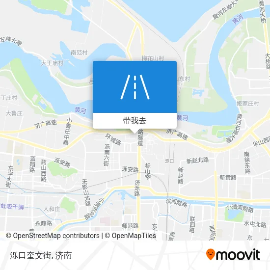 泺口奎文街地图