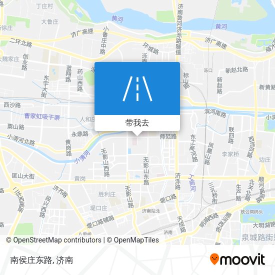 南侯庄东路地图