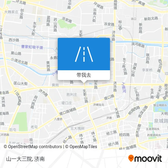 山一大三院地图