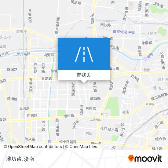 潍坊路地图