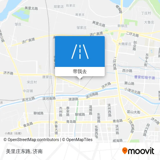 美里庄东路地图