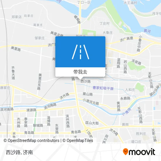 西沙路地图