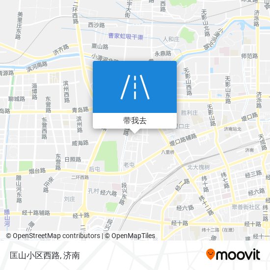 匡山小区西路地图