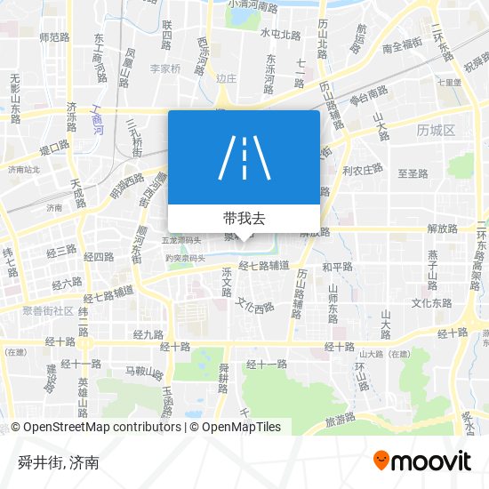 舜井街地图