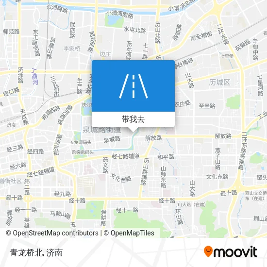 青龙桥北地图