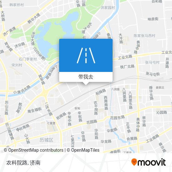 农科院路地图