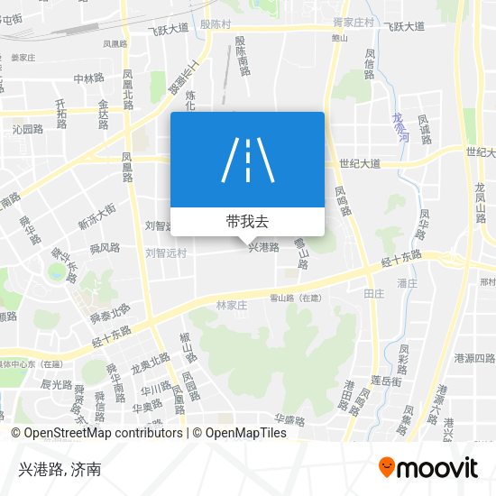 兴港路地图