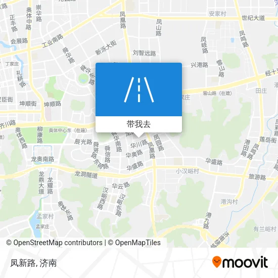 凤新路地图