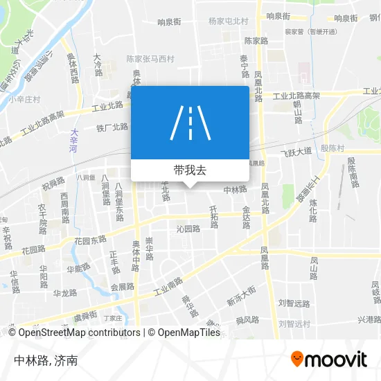 中林路地图