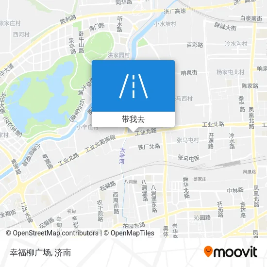 幸福柳广场地图