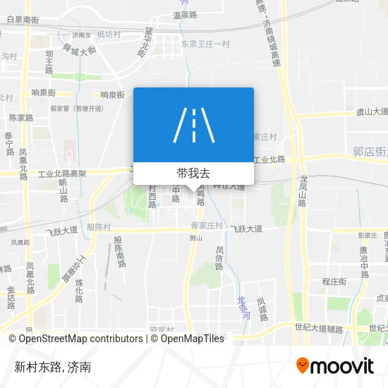 新村东路地图
