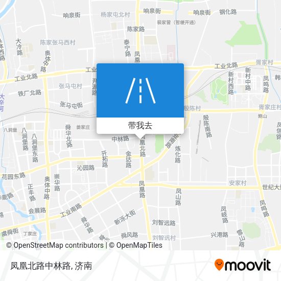 凤凰北路中林路地图