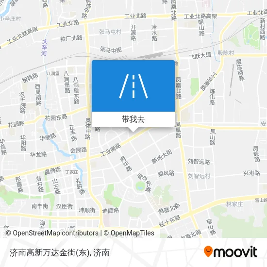 济南高新万达金街(东)地图